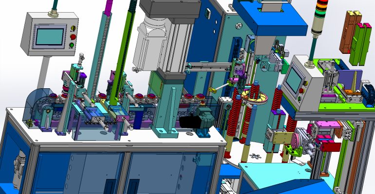 industrial 3D model Tablet press machine - MACHINE - WORLD