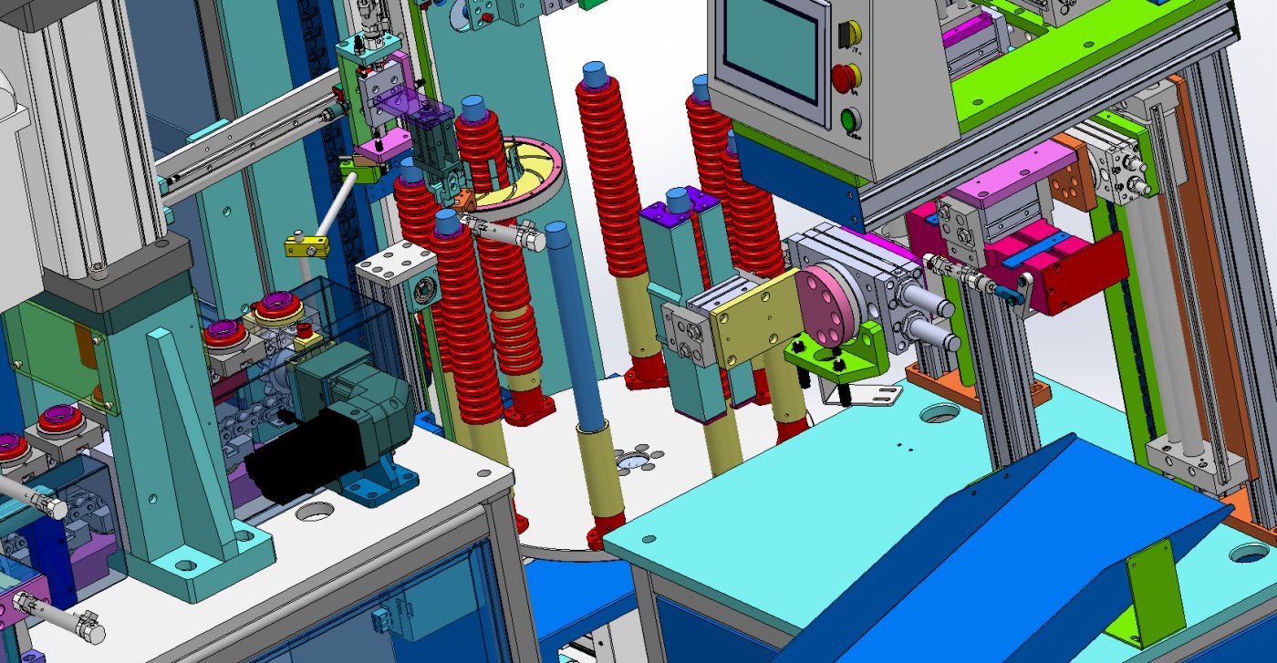 industrial 3D model Tablet press machine - MACHINE - WORLD