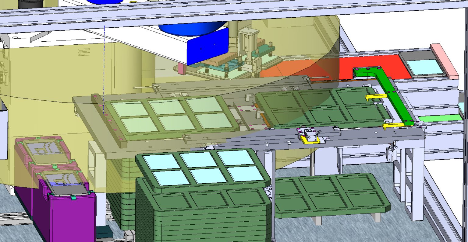 industrial-3d-model-automatic-cell-phone-battery-assembly-machine