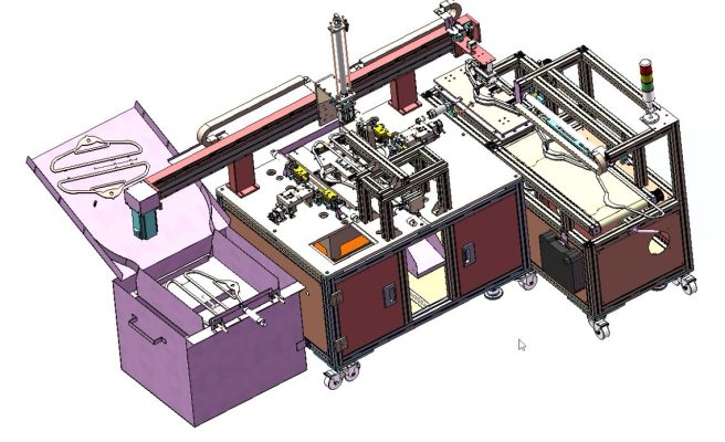 industrial 3D model bottle filling capping machine - MACHINE - WORLD