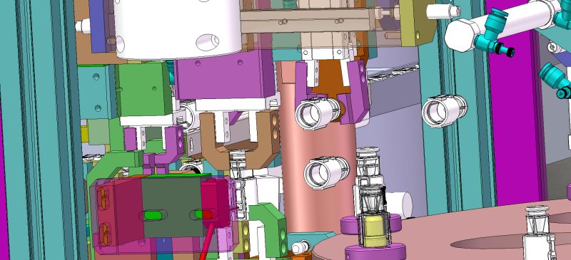 industrial 3D model Fully automatic switch assembly machine - MACHINE ...