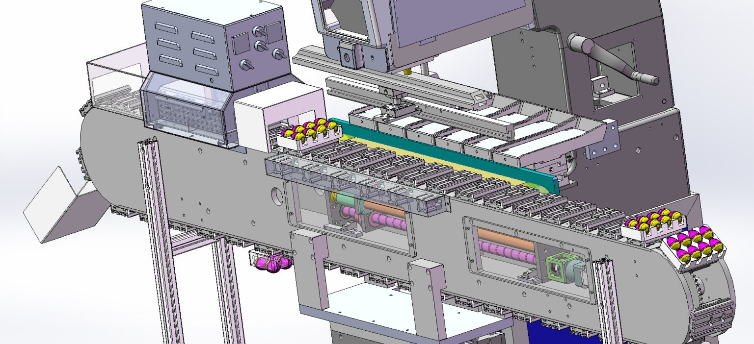 industrial 3D model Toy egg coloring machine MACHINE WORLD