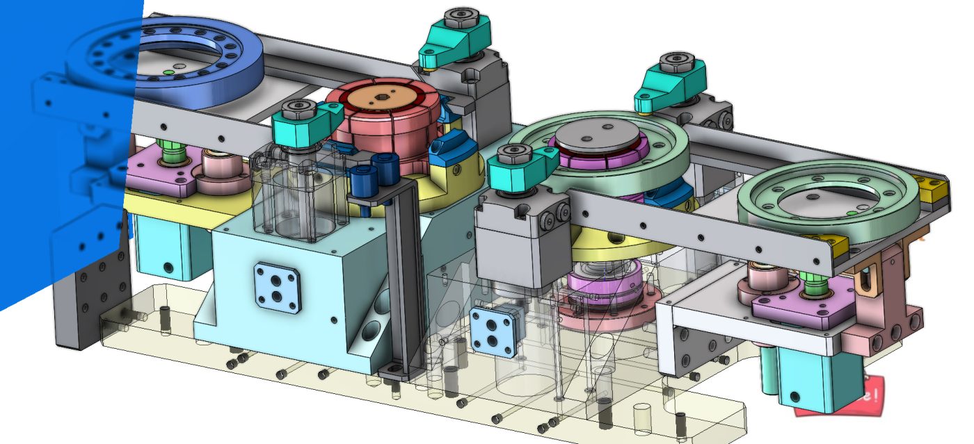 industrial 3D model Gear hydraulic fixing equipment - MACHINE - WORLD