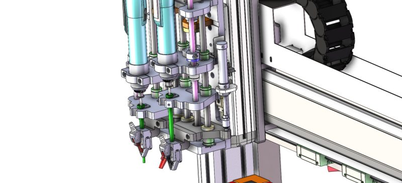 industrial 3D model Locking screw machine - MACHINE - WORLD