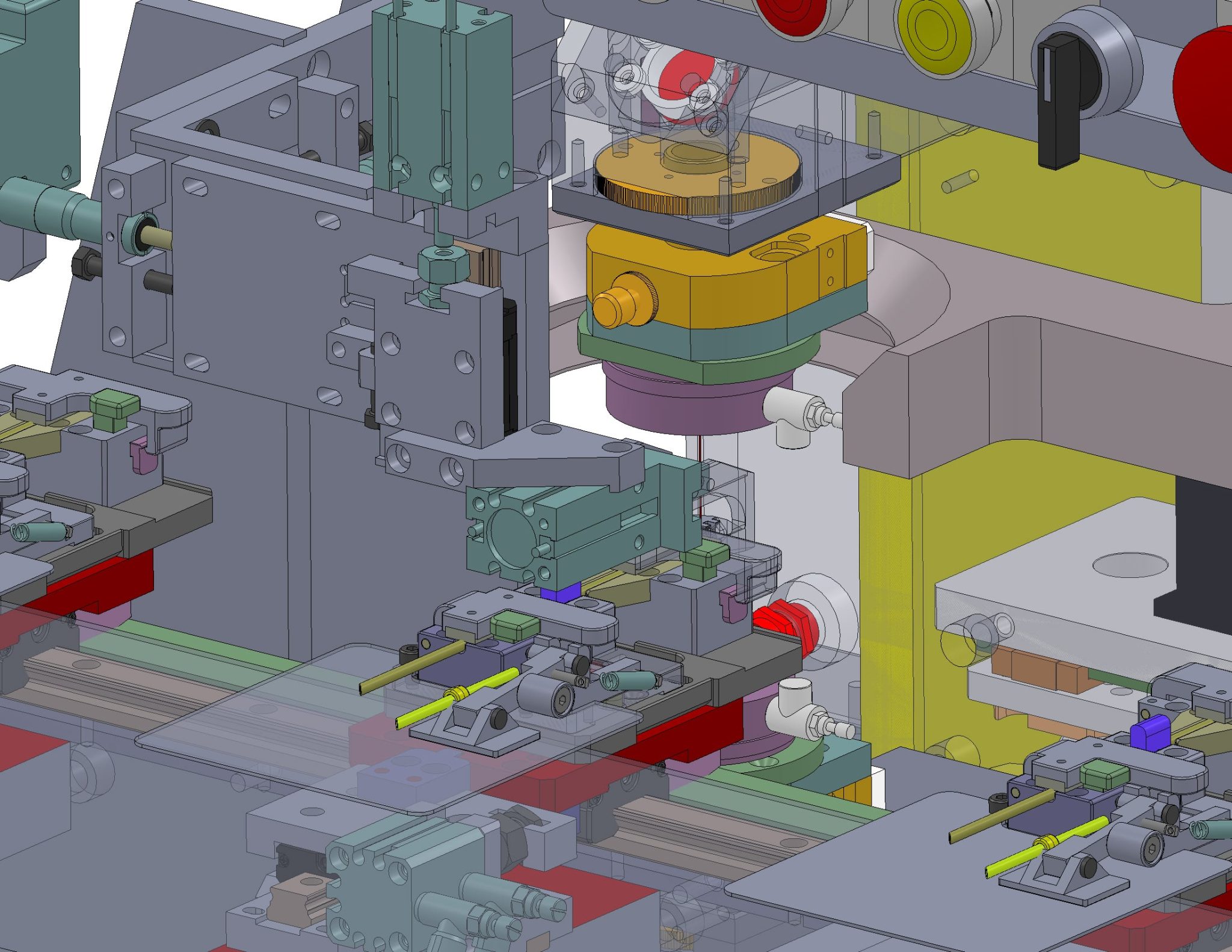 industrial 3D model Wire stripping machine - MACHINE - WORLD