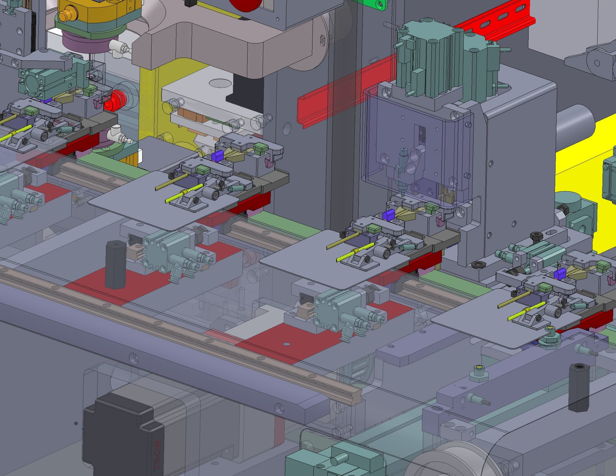 industrial 3D model Wire stripping machine - MACHINE - WORLD