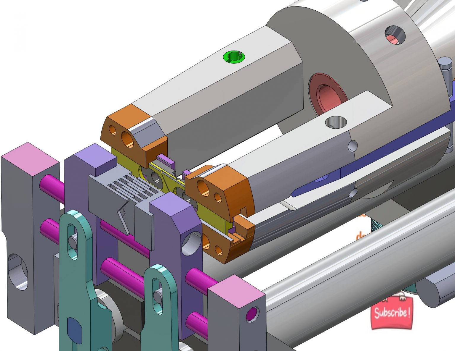 industrial 3D model Wire stripping machine - MACHINE - WORLD