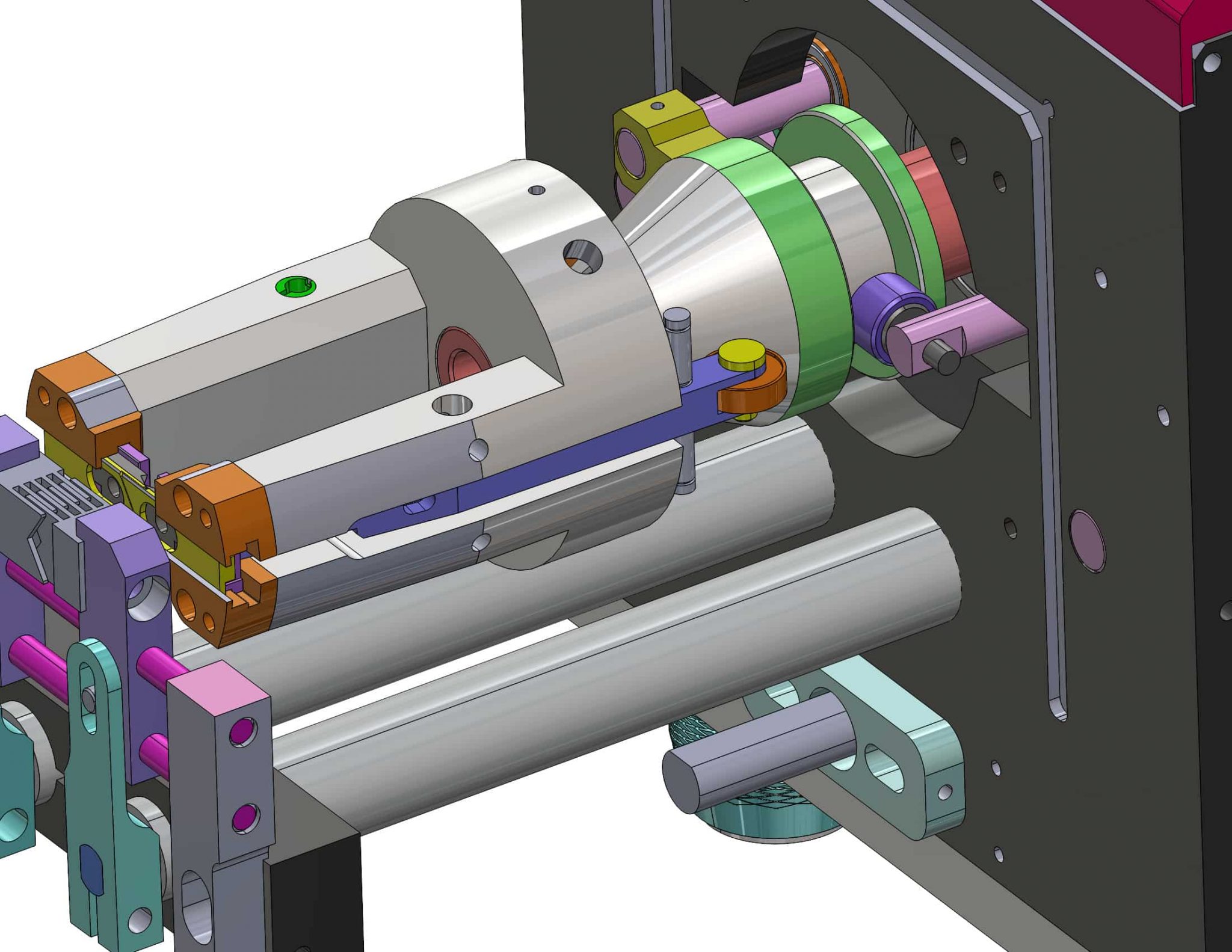 industrial 3D model Wire stripping machine - MACHINE - WORLD