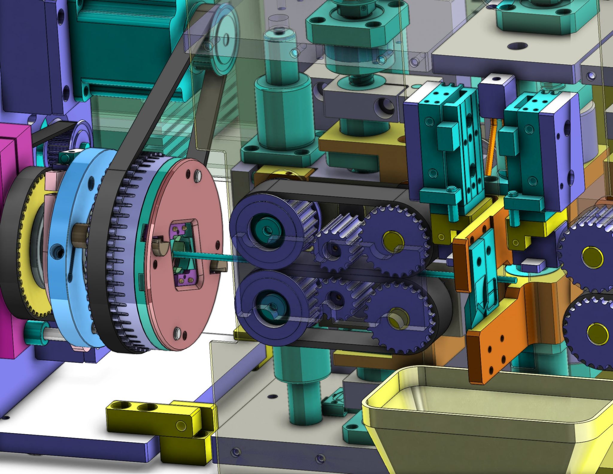 industrial 3D model wire stripping machine - MACHINE - WORLD