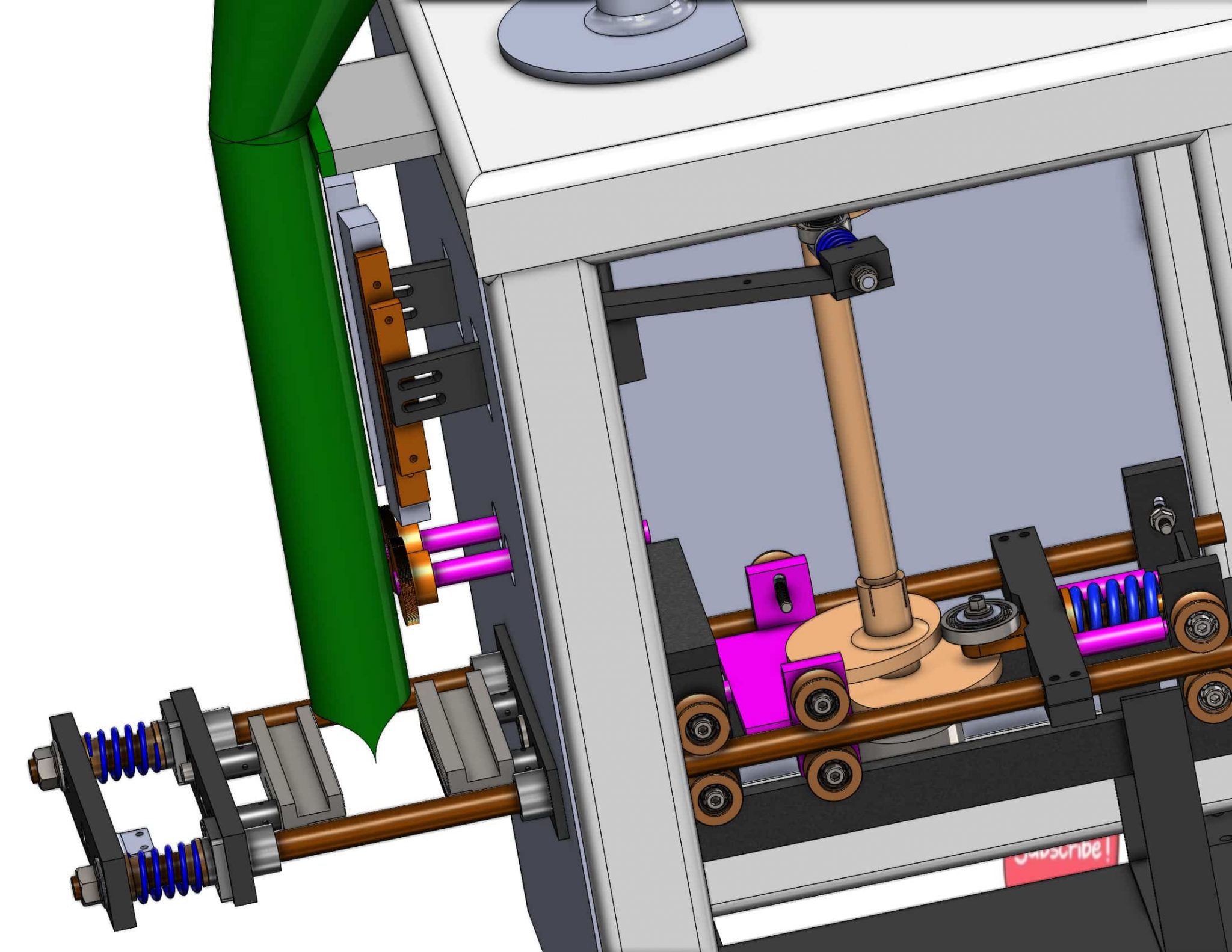 industrial 3D model Cup packaging machine - MACHINE - WORLD