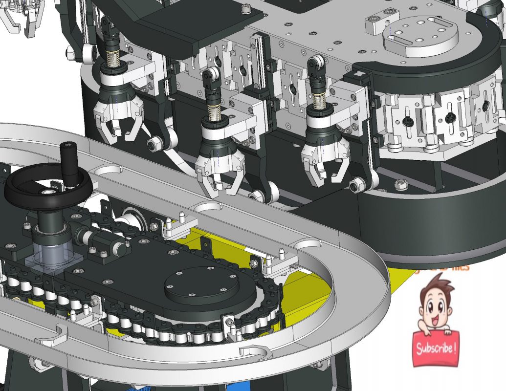 industrial 3D model Product transfer machine - MACHINE - WORLD