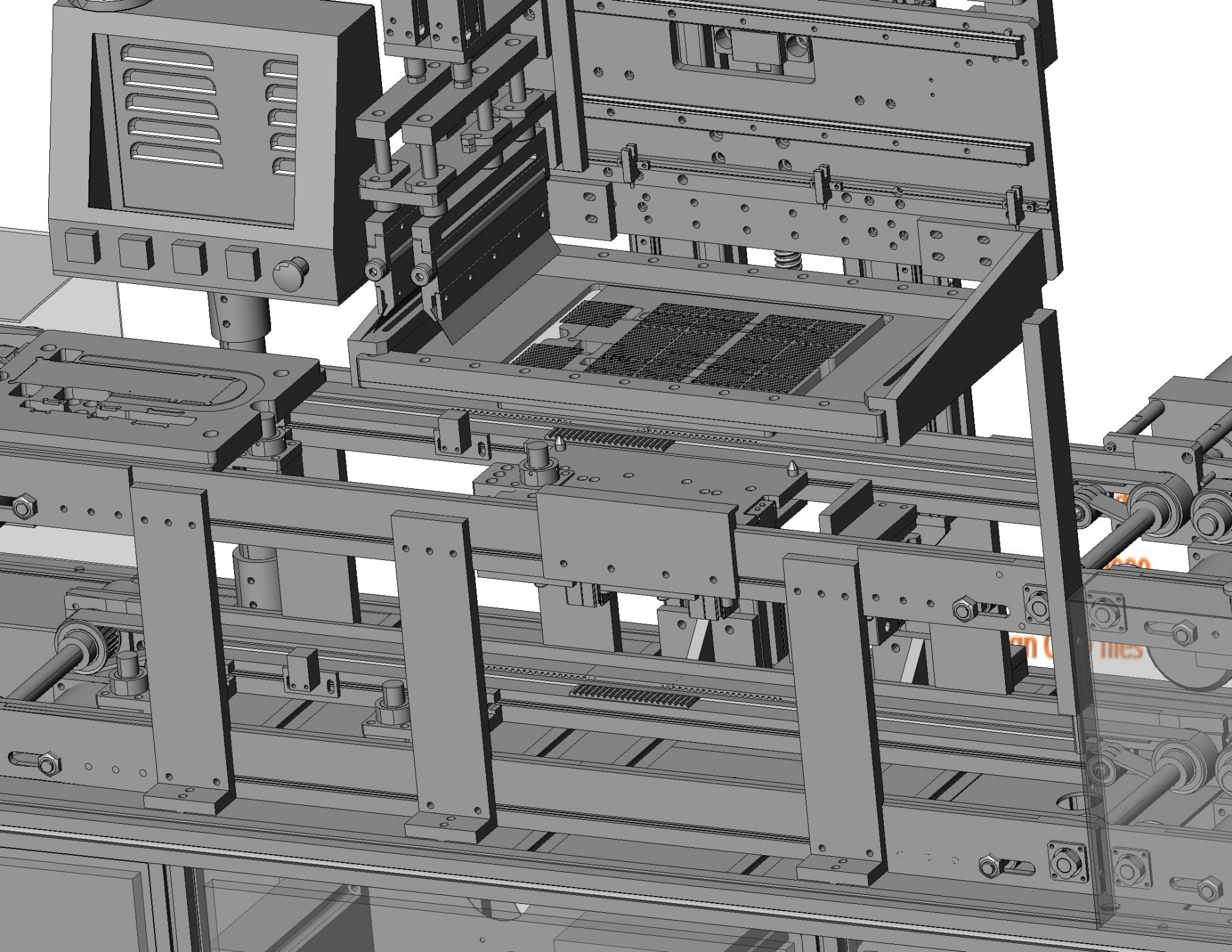 industrial 3D model solder paste scanner - MACHINE - WORLD