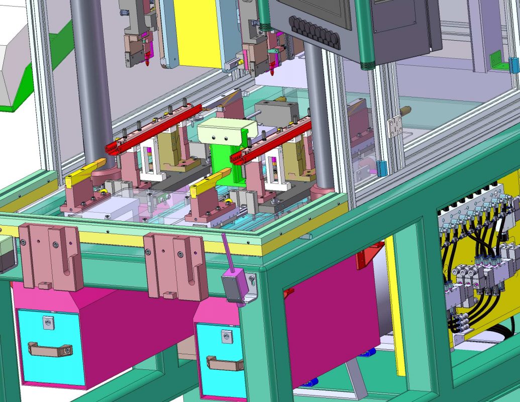 industrial 3D model Dual channel testing machine - MACHINE - WORLD