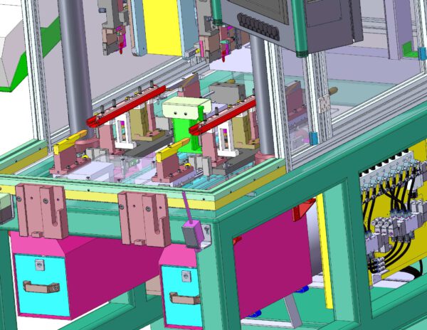 industrial 3D model Dual channel testing machine - MACHINE - WORLD