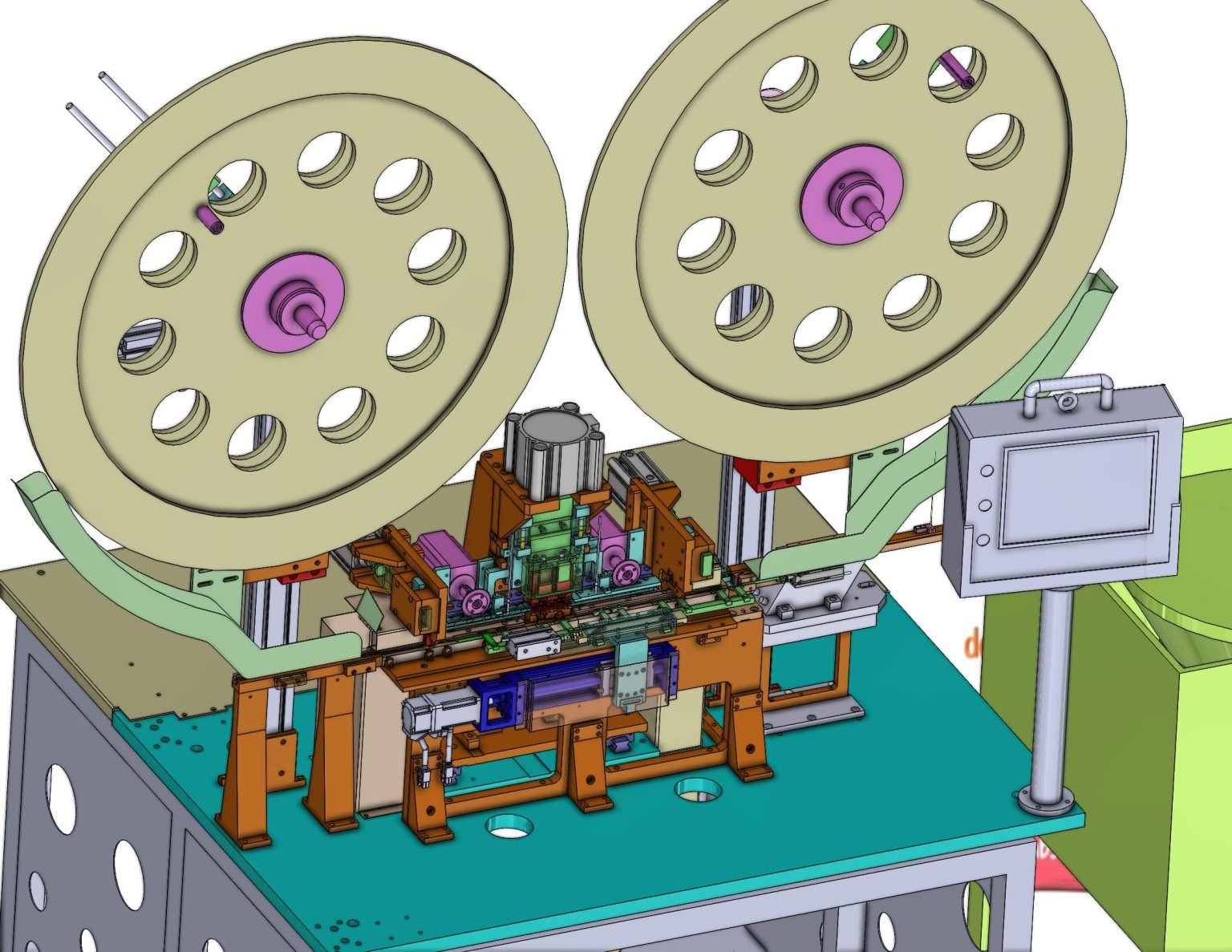 industrial 3D model Needle insertion machine - MACHINE - WORLD