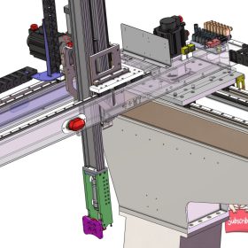 Robotic arms grabs list