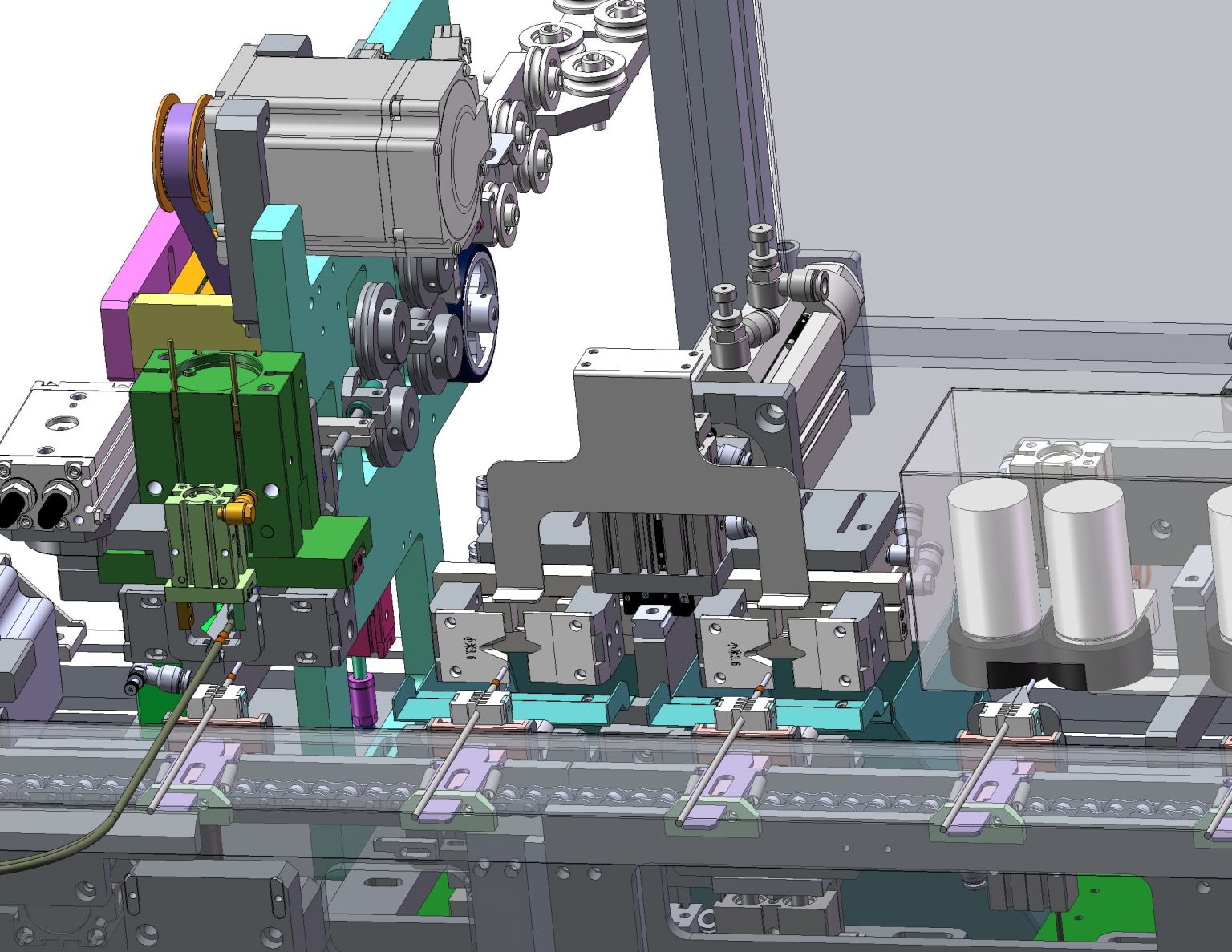 industrial 3D model Wire production machine - MACHINE - WORLD