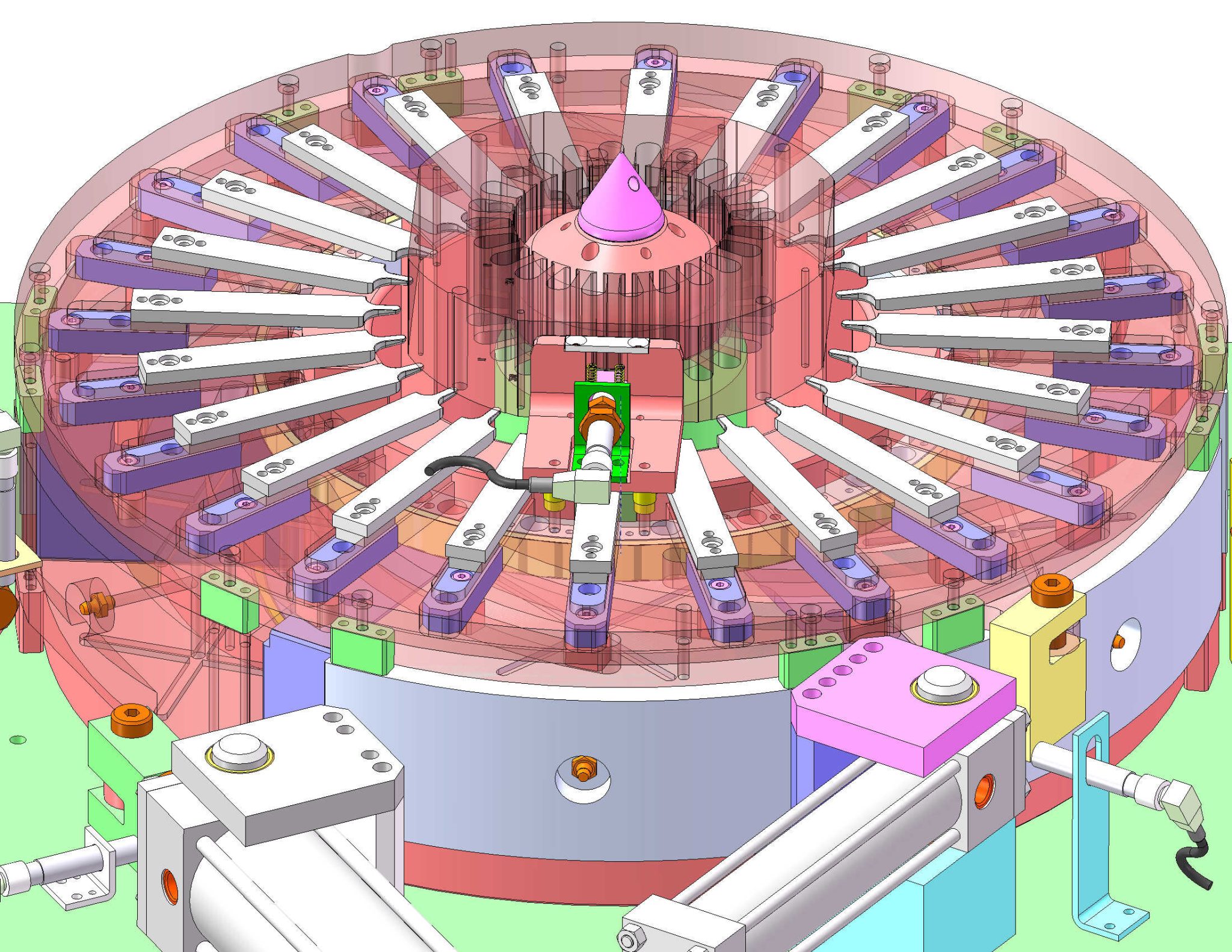 industrial 3D model Engine rotor calibrator - MACHINE - WORLD