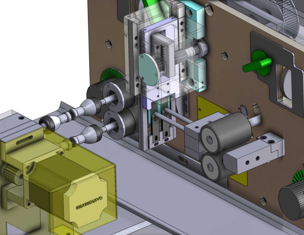 industrial 3D model Wire stripping machine - MACHINE - WORLD