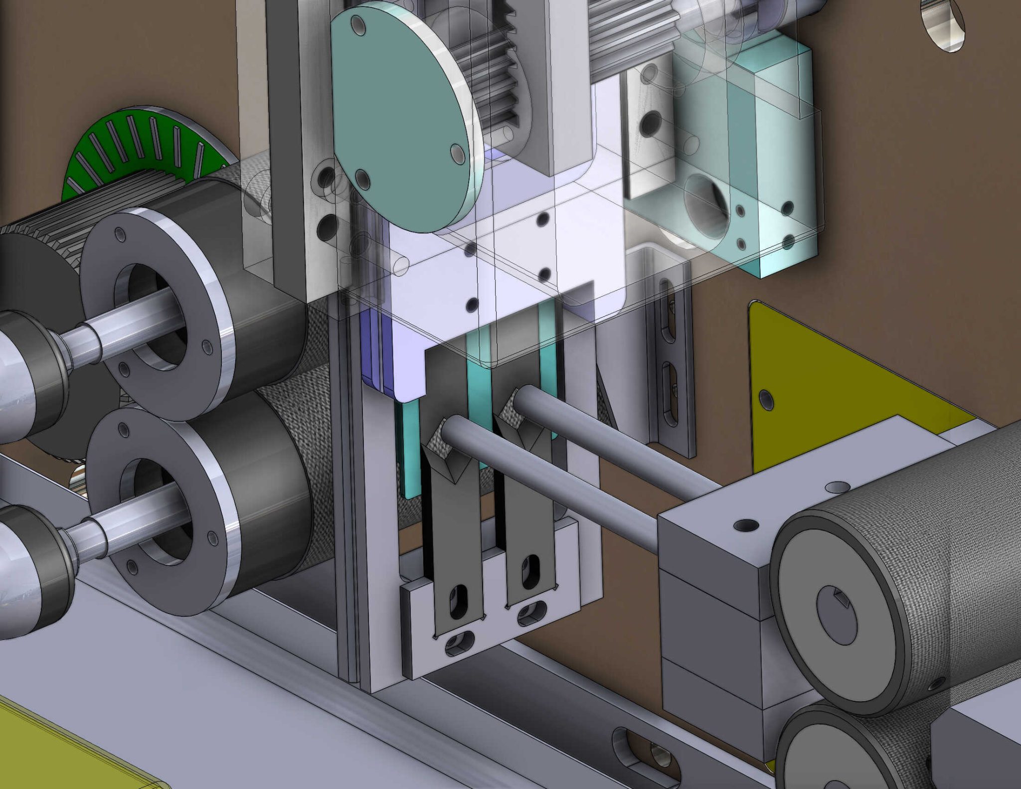 industrial 3D model Wire stripping machine - MACHINE - WORLD
