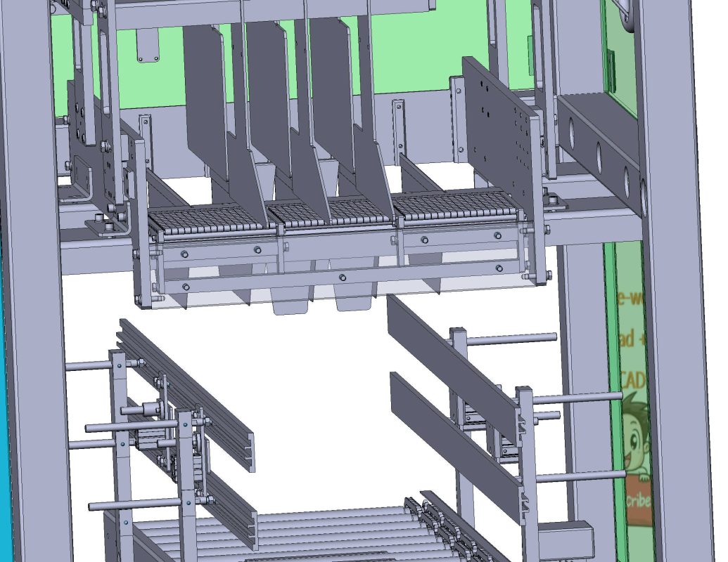 industrial 3D model Drop in cartoning machine - MACHINE - WORLD