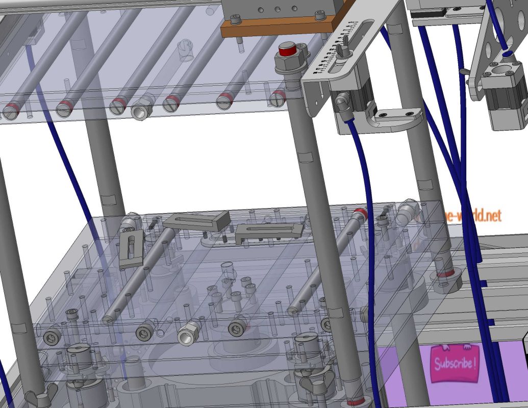 industrial 3D model Vacuum forming machine - MACHINE - WORLD