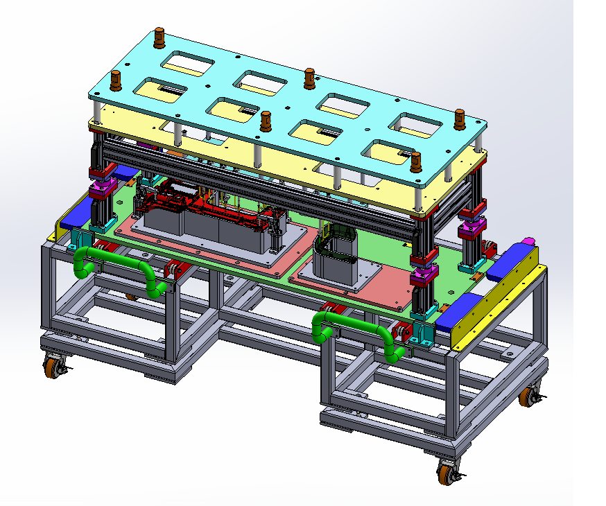 Heat stacking tool part