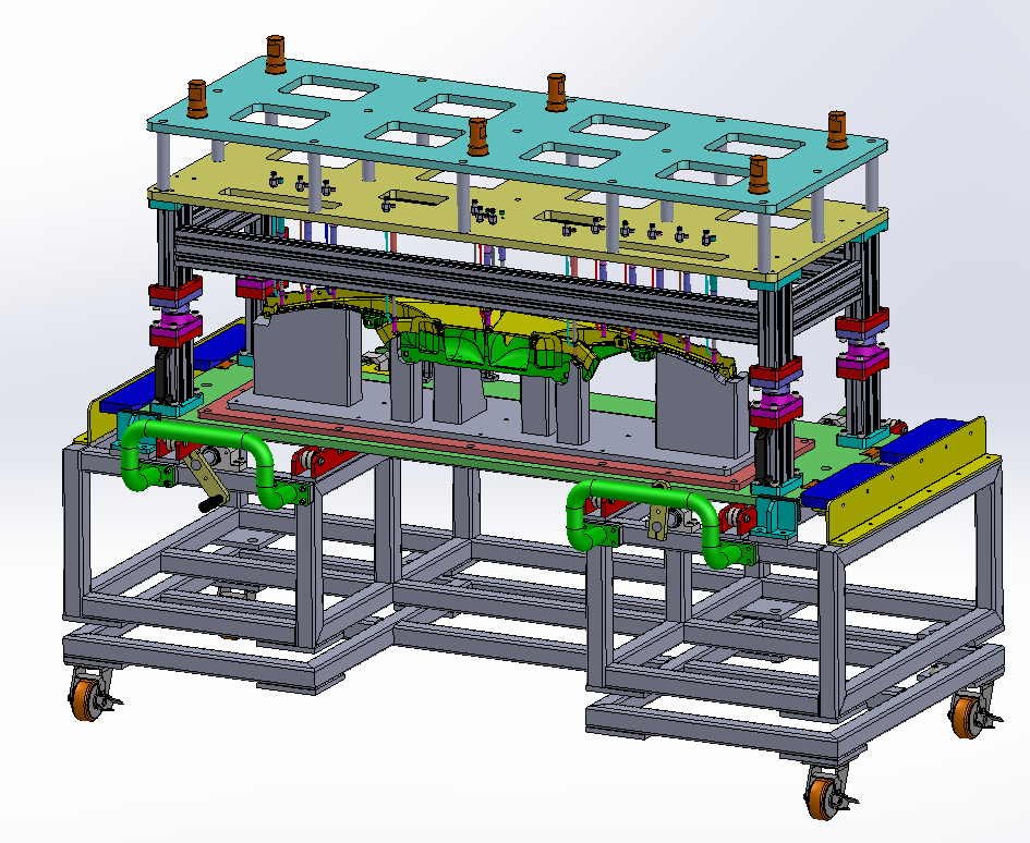 Heat stacking tool part