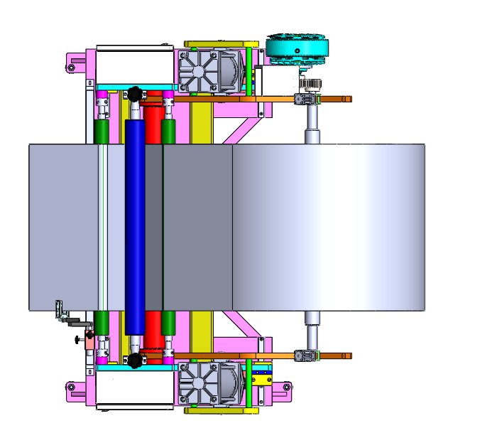 corlection compensate move machine