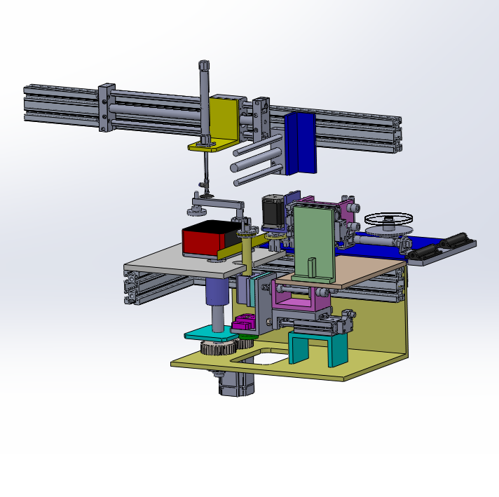 Gold screen press machine