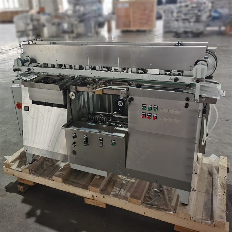 High speed horizontal cans tin label machine