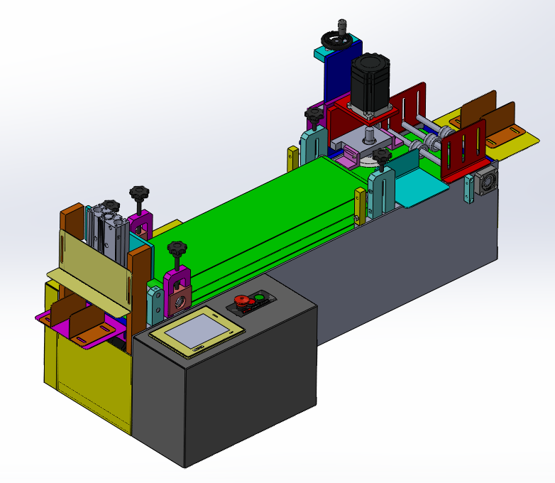 Automatic foam tube cutter