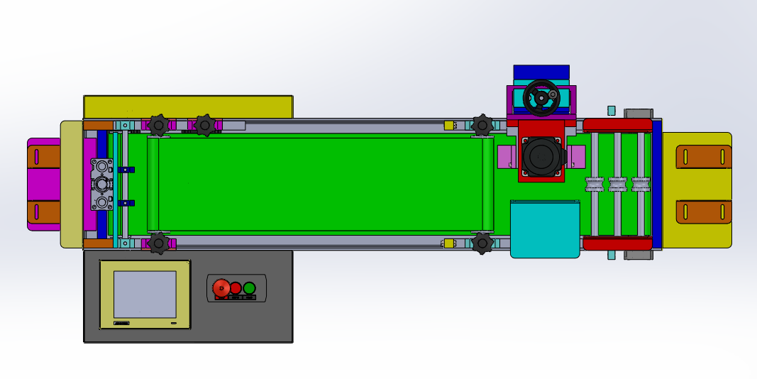 Automatic foam tube cutter