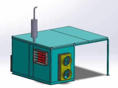 Heat tranfer for drying Biomass