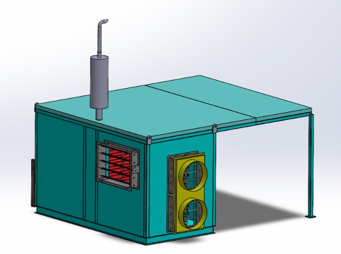 Heat tranfer for drying Biomass