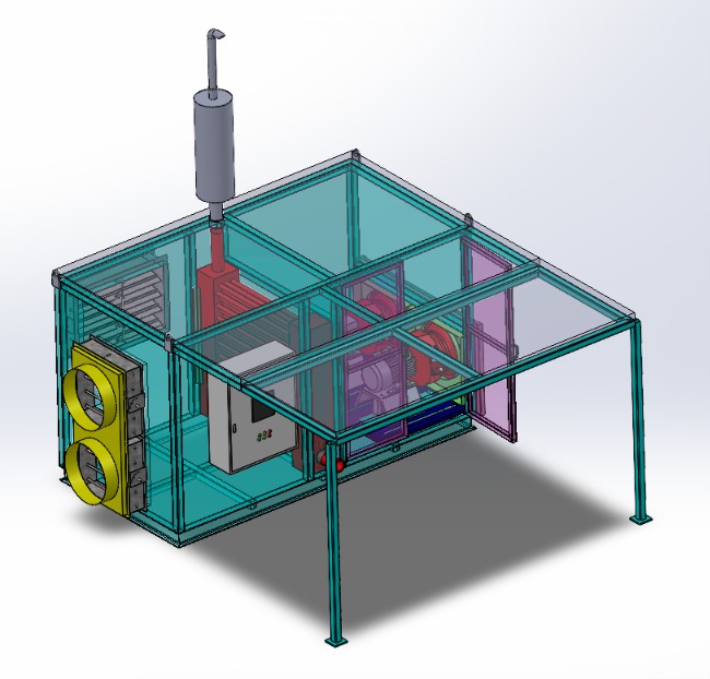 Heat tranfer for drying Biomass