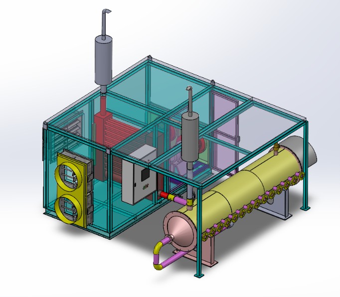 Heat tranfer for drying Biomass